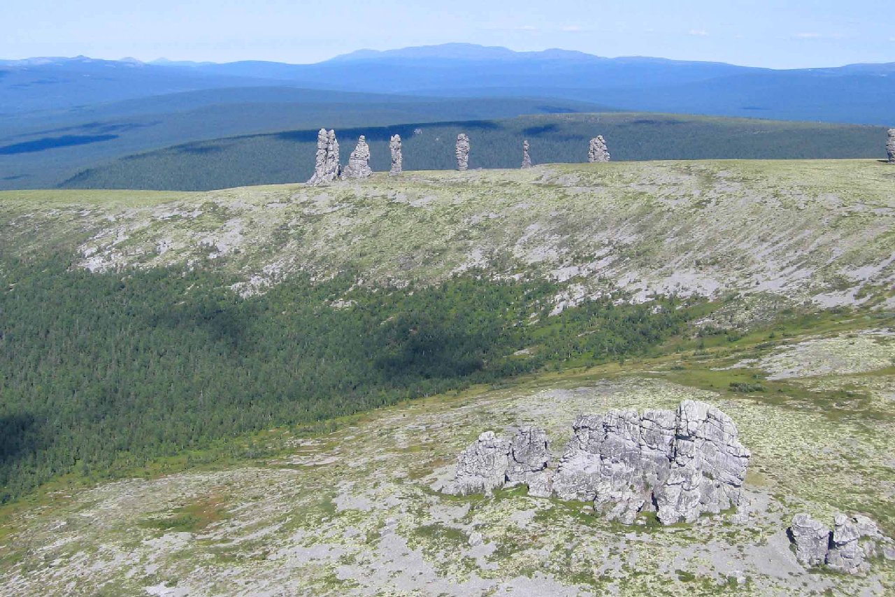 Столбы выветривания в Коми